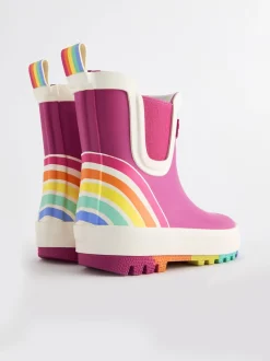 Little Bird by Jools Oliver Rose - Rainbow Welly Boots Online