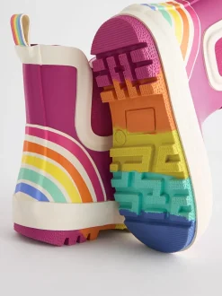 Little Bird by Jools Oliver Rose - Rainbow Welly Boots Online
