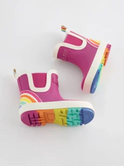 Little Bird by Jools Oliver Rose - Rainbow Welly Boots Online
