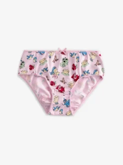 Next Rose - Lot 5 Caleçons Disney Princesses (1.5-10ans) New