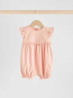 Next Rose - Lot de 3 barboteuses imprimées bébé Best