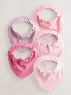 Next Rose - Lot de 5 bavoirs pour bébé Best