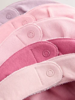 Next Rose - Lot de 5 bavoirs pour bébé Best