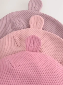 Next Rose - Lot de 3 bonnets bébé (0-18mois) Sale