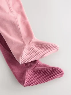 Next Rose - Lot de 2 dors-bien bébé en velours (0mois2ans) Online