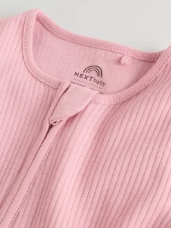 Next Rose - Lot de 5 dors-bien sans pieds zippés pour bébé (0mois3ans) New