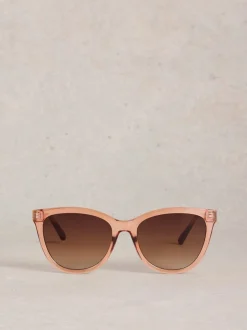 White Stuff Rose - Lunettes de soleil à œil de chat Discount