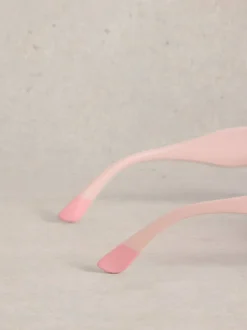 White Stuff Rose - Lunettes de soleil carrées surdimensionnées Hot