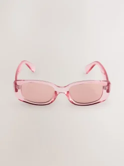 Next Rose - Lunettes de soleil rectangulaires fines Discount