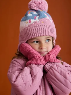 Jojo Maman Bébé Rose - Mitaines Online