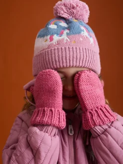 Jojo Maman Bébé Rose - Mitaines Online