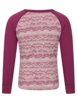 Mountain Warehouse Rose - Ensemble de base en jacquard mérinos Hot