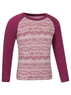 Mountain Warehouse Rose - Ensemble de base en jacquard mérinos Hot