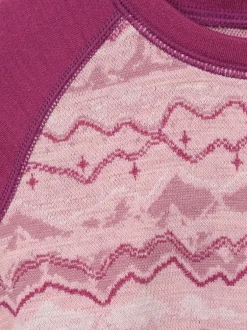 Mountain Warehouse Rose - Ensemble de base en jacquard mérinos Hot