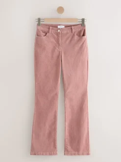 Next Rose - Pantalon bootcut en velours Hot