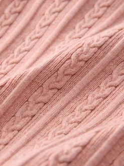 Next - Pull col roulé (3mths-10yrs) Rose Clearance