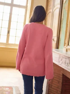 Seraphine Rose - Pulls Grossesse et Allaitement en Coton croisé New