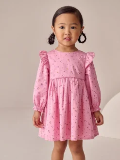 Next Rose - Robe à manches longues à volants (3mois8ans) Hot