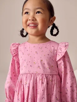 Next Rose - Robe à manches longues à volants (3mois8ans) Hot