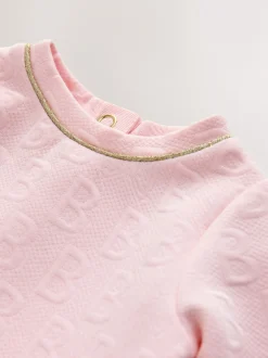 Baker by Ted Baker Rose - Robe jacquard à ourlet en maille gaufrée Best