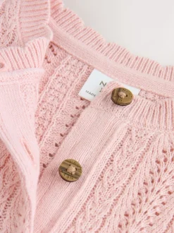 Next Rose - Robe bébé en maille (0mois à2ans) Outlet