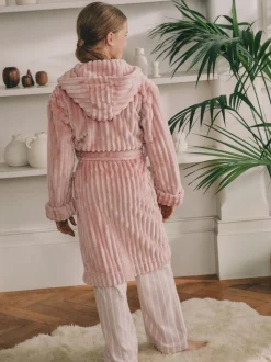 Next Rose - Robe de chambre en velours côtelé en polaire (5-16ans) Discount