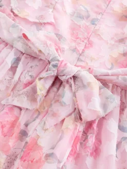Next Rose - Robe de soirée à volants fleuris (3-16ans) Clearance