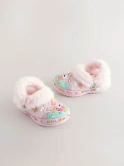 Next Rose - Sabots chaussons doublés confortables Peppa Pig Discount