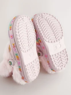 Next Rose - Sabots chaussons doublés confortables Peppa Pig Discount