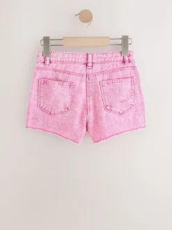 Next Rose - 100Shorts en coton % Frayed Edge Distressed (3-16yrs) Clearance