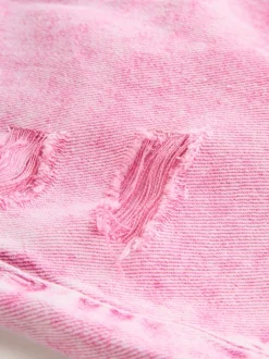 Next Rose - 100Shorts en coton % Frayed Edge Distressed (3-16yrs) Clearance