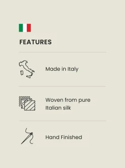 Next Rose - Signature Made In Italie Imprimé Mélange Look Cravate Hot