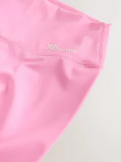 self. - soi-même. Legging taille haute Rose