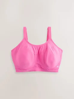 Next Rose - Soutien-gorge de sport à maintien ultime sans rembourrage Minimisant à armatures Dry Tech à impact élevé Sale
