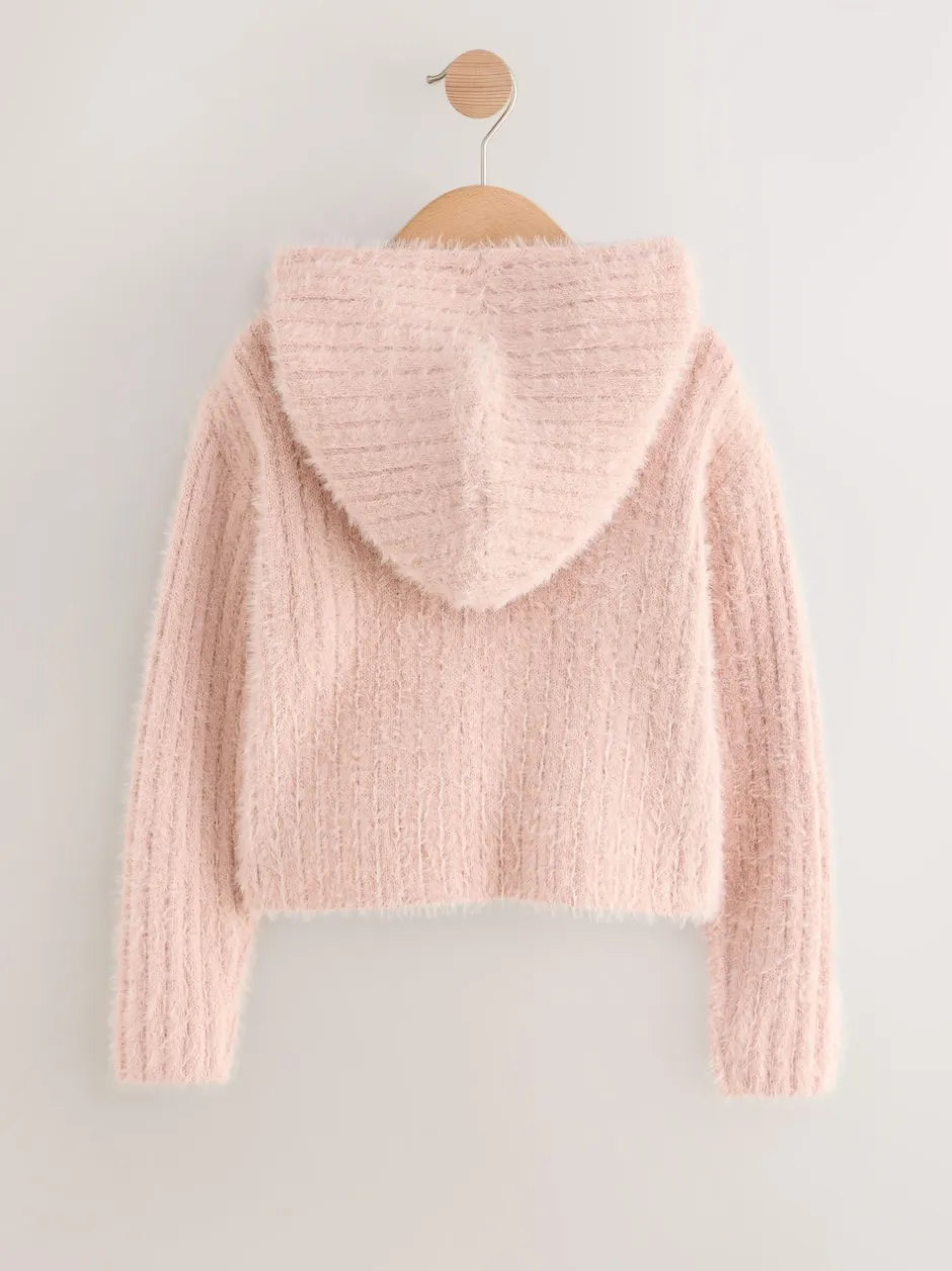 Next Rose - Sweat-shirt à capuche zippé moelleux (3-16ans) Best