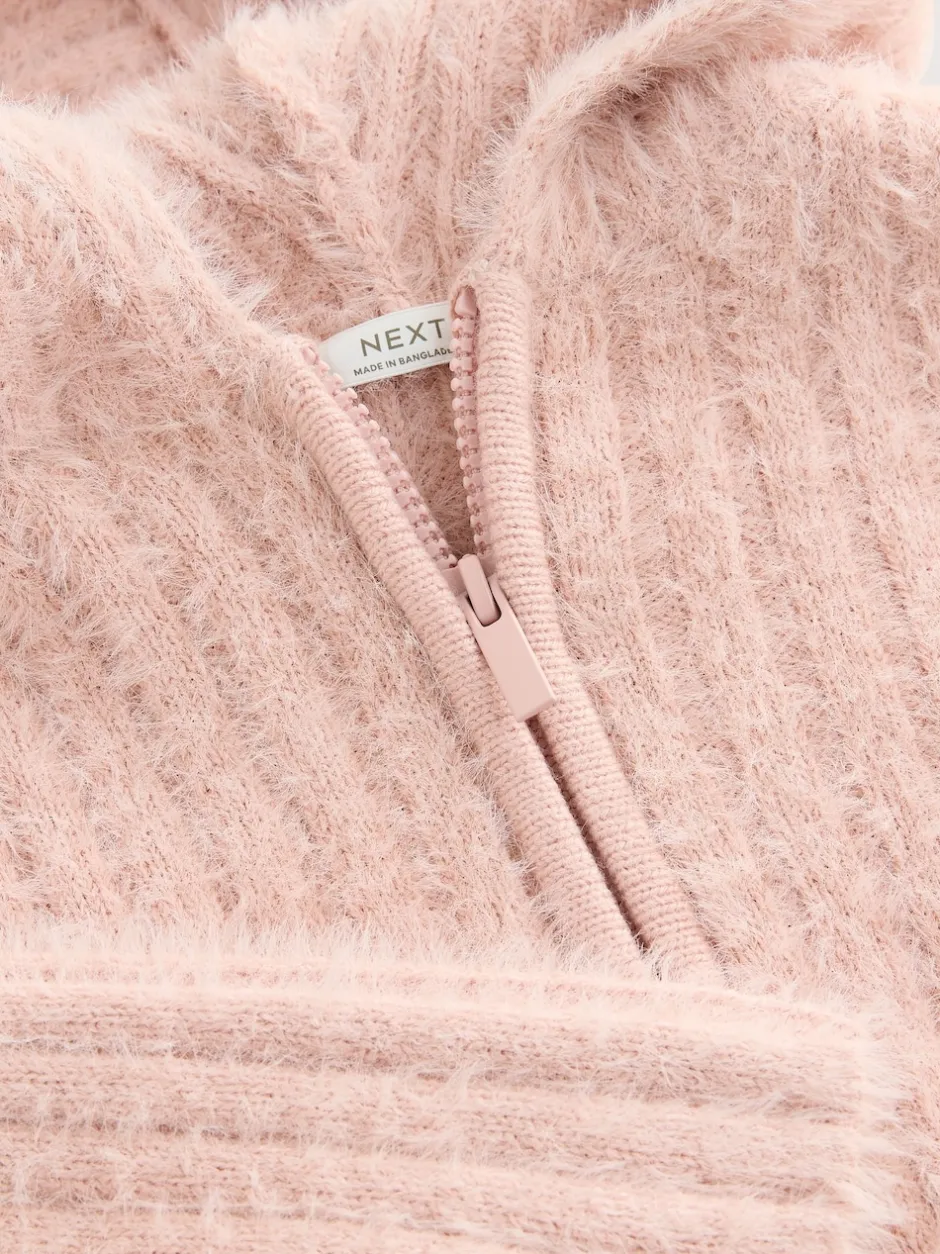 Next Rose - Sweat-shirt à capuche zippé moelleux (3-16ans) Best