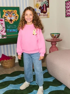 Eleanor Bowmer Rose - Sweat-shirt graphique oversize à col rond Outlet