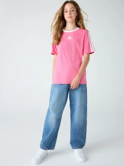 adidas - T-shirt Essentials enfant Rose Hot