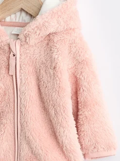 Next Rose - Veste à capuche bébé en polaire (0mois2ans) Discount