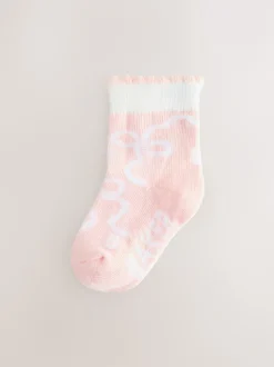 Baker by Ted Baker Rose avec nœud - Lot de 5 chaussettes fille Online