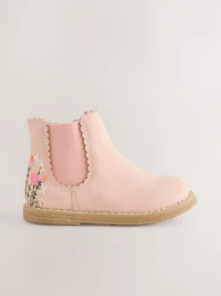 Next Rose brodé - Chelsea Ankle Boots Hot