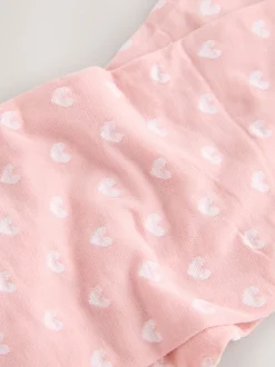 Next Rose clair - 40 Collants cœur deniers