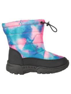 Mountain Warehouse Rose clair - Bottes de neige imprimées Caribou Best