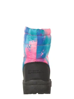 Mountain Warehouse Rose clair - Bottes de neige imprimées Caribou Best