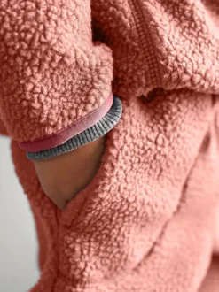 KIDLY by MORI Rose clair - Jogging sherpa rose clair New