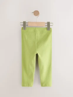 Next Rose clair - Lot de 5 leggings côtelés (3mois-7ans) Online