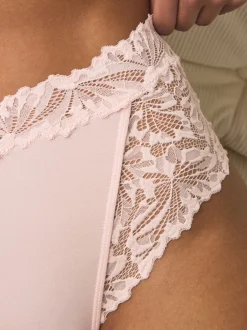 Next - Lot de culottes en dentelle Ultimate Comfort 2 Rose clair New