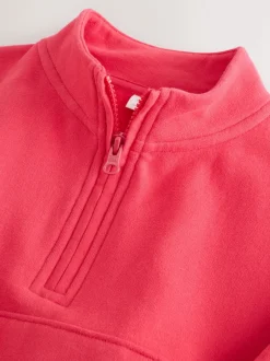 Next - Sweat-shirt à col zippé (3mois-7ans) Rose corail Online