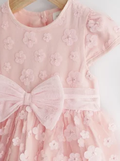 Next Rose 3D Fleurs - Robe d'occasion pour bébé (0mths-2yrs) Clearance