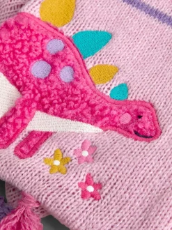 Jojo Maman Bébé rose dinosaure - Écharpe Outlet